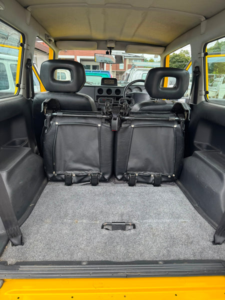 Yellow 1997 Suzuki Jimny Sierra 4x4 kei SUV, photo 11 of 14