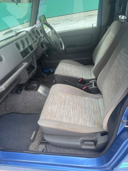 Blue 1997 Suzuki Jimny 4x4 kei SUV, photo 7 of 9