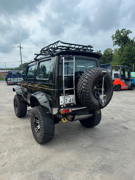 Black 1996 Suzuki Jimny Sierra 4x4 kei SUV, photo 4 of 14