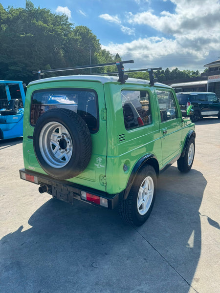 Green 1992 Suzuki Jimny 4x4 kei SUV, photo 4 of 12