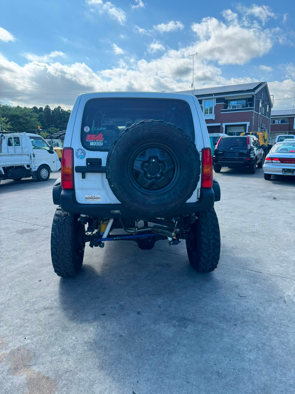 White 1998 Suzuki Jimny 4x4 kei SUV, photo 5 of 14