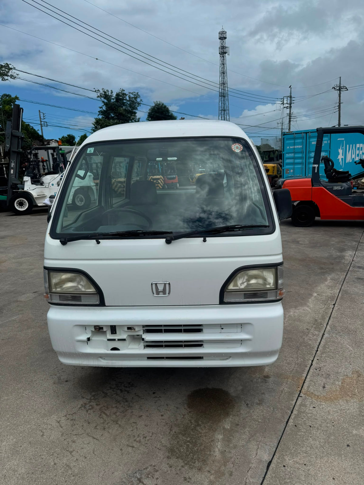 White 1998 Honda Acty Van 4x2, photo 2 of 11