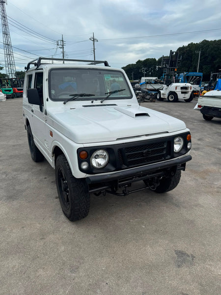 White 1997 Suzuki Jimny 4x4 kei SUV