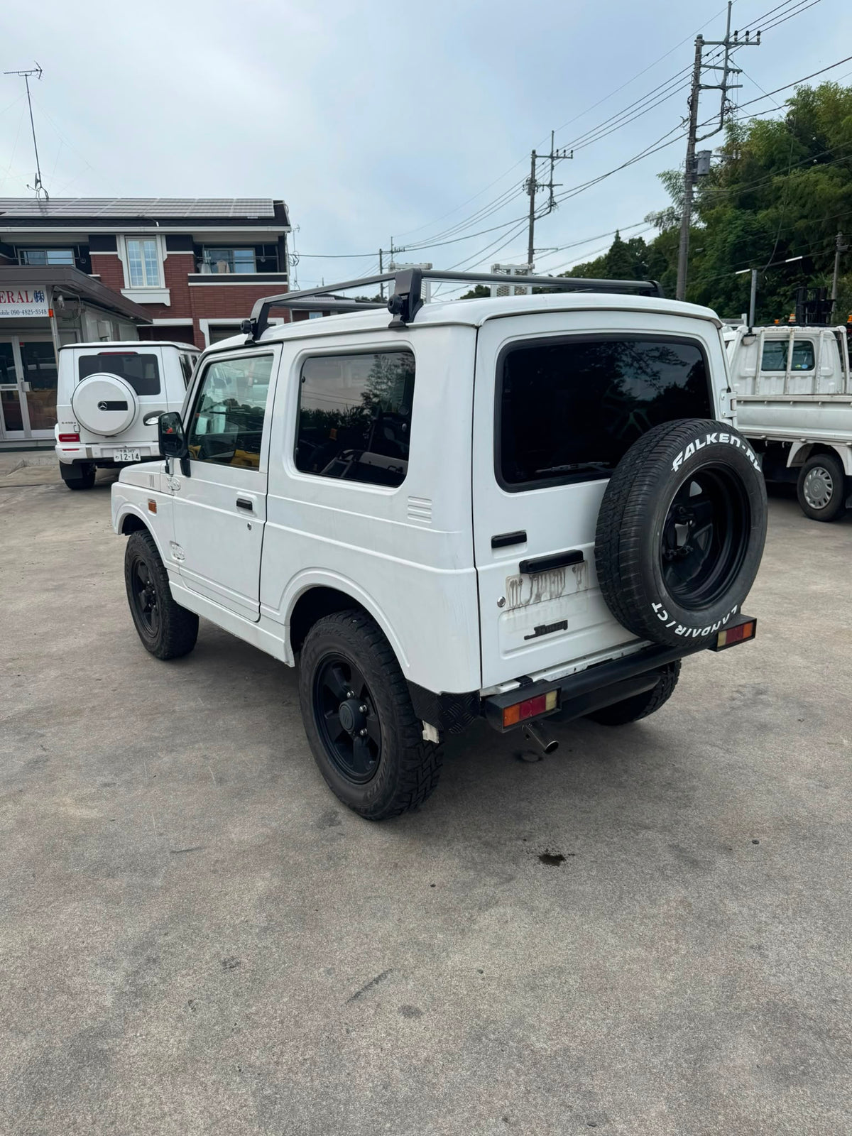 White 1997 Suzuki Jimny 4x4 kei SUV, photo 5 of 14