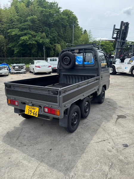 Dark gray 1994 Honda Acty 4x4 kei truck, photo 5 of 11