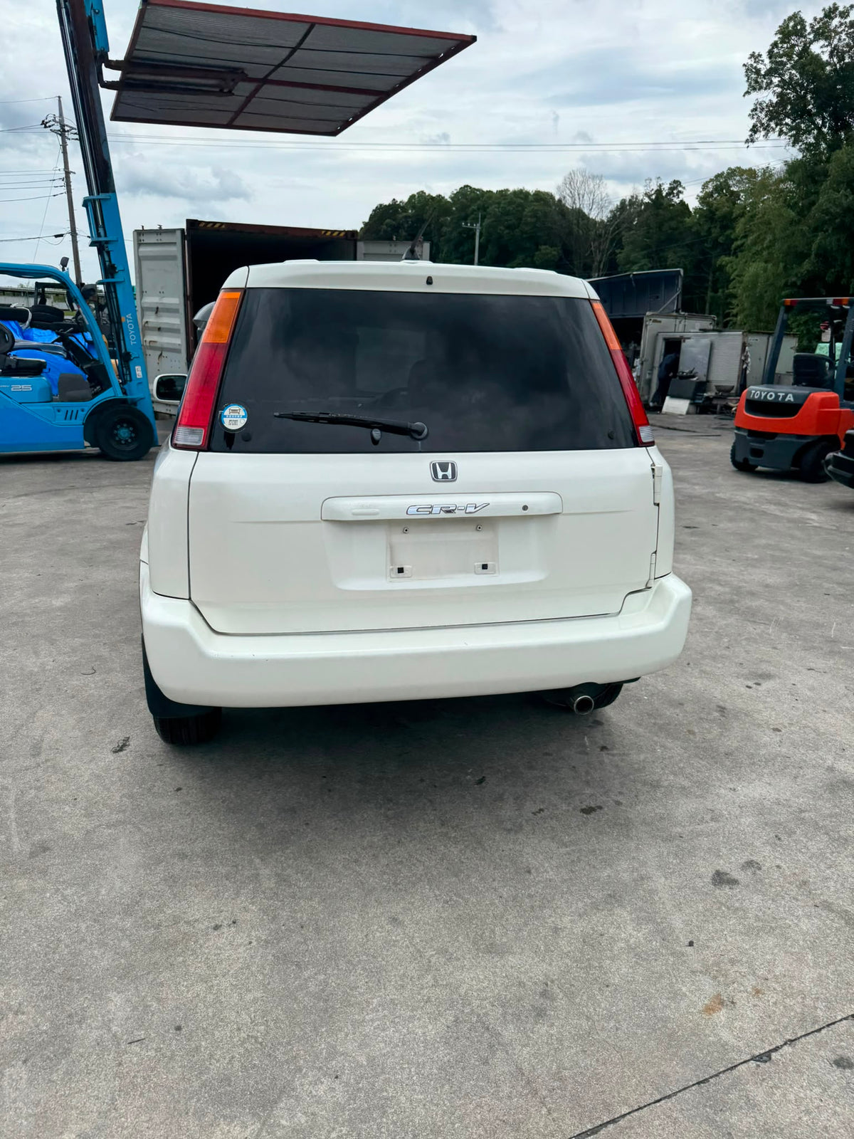 White 1999 Honda CR-V 2WD SUV, photo 5 of 16