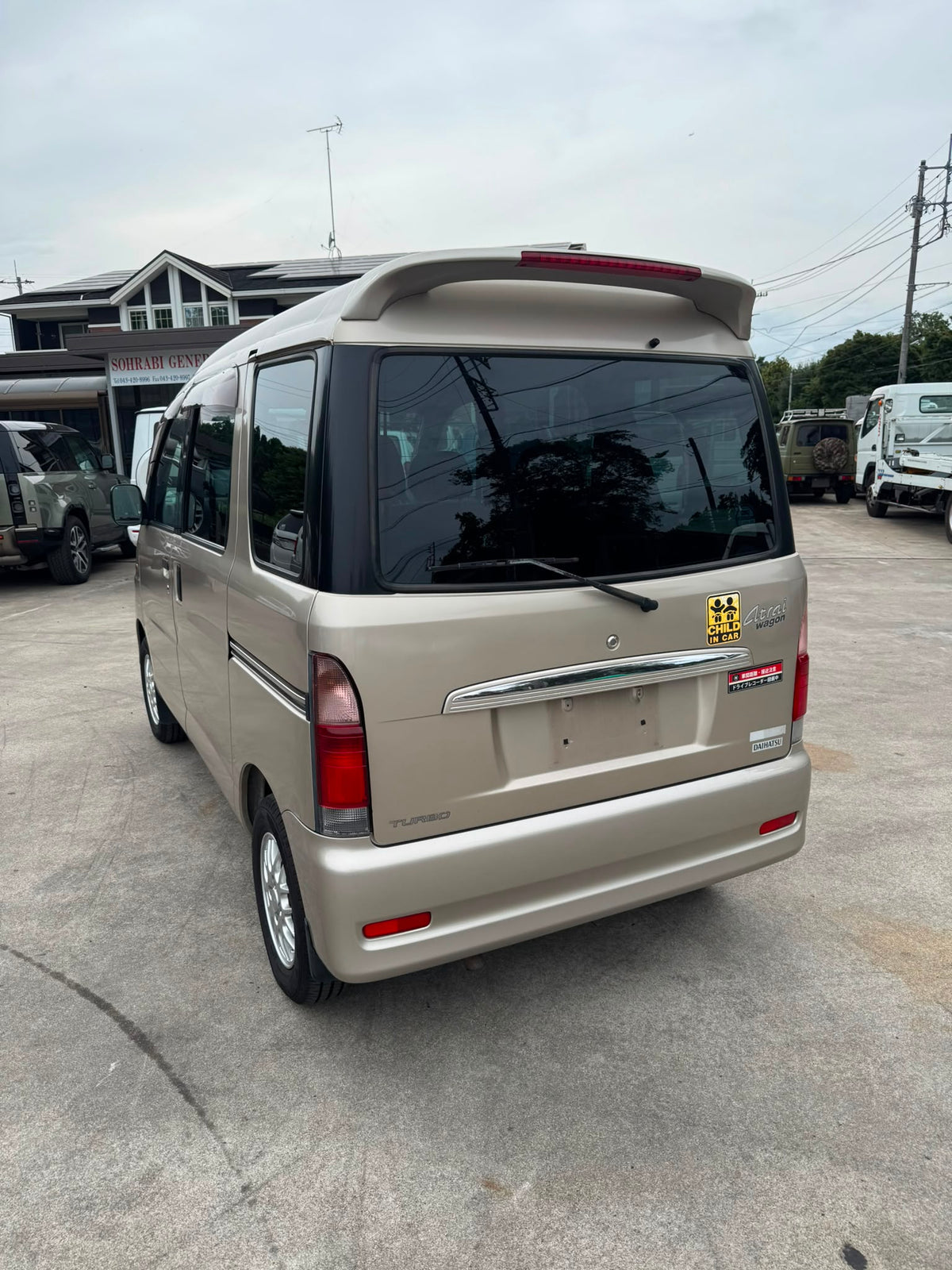 Champagne 2001 Daihatsu Atrai Wagon kei van, photo 5 of 15