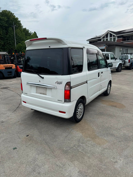 White 2001 Daihatsu Atrai Wagon Turbo kei van, photo 1 of 12