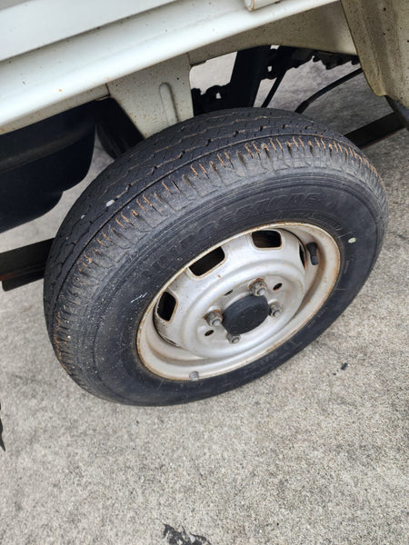 White 1992 Daihatsu Hijet 4x4 kei truck, photo 5 of 15
