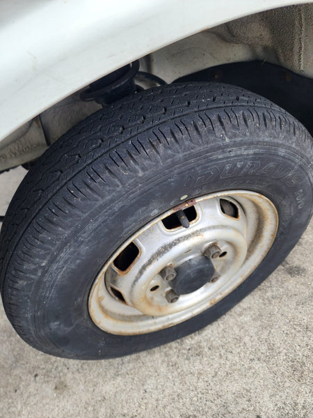 White 1992 Daihatsu Hijet 4x4 kei truck, photo 7 of 15