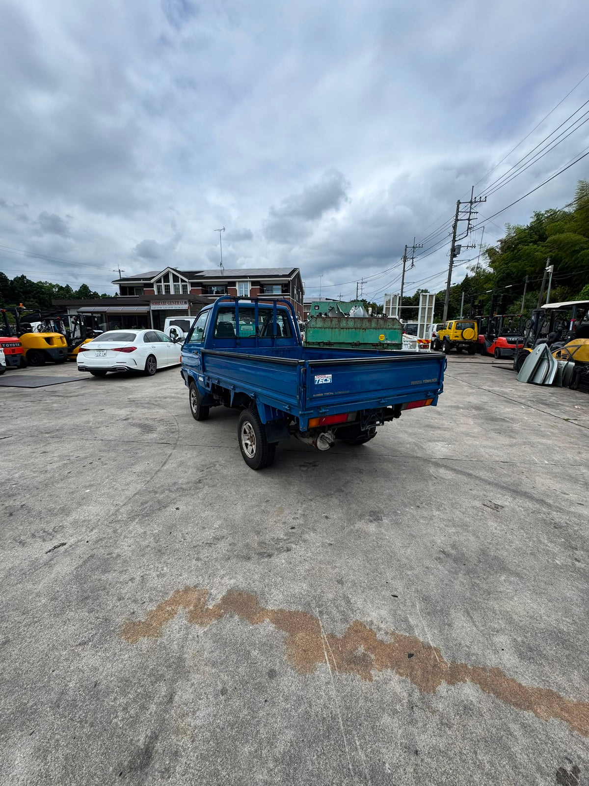 Blue 1995 Toyota TownAce Dump Truck 4x4 M/T, photo 4 of 18
