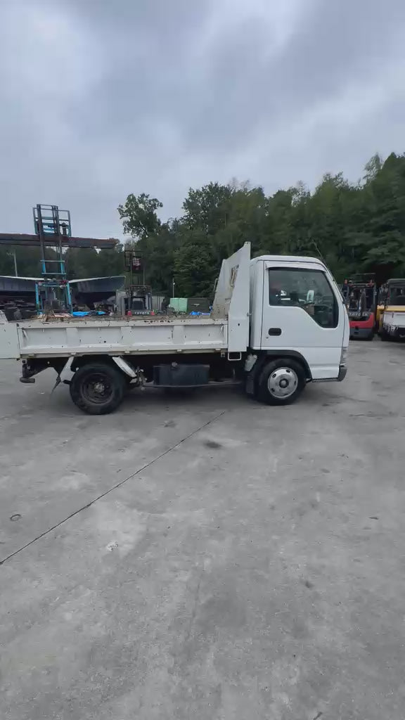 1998 Isuzu Elf Diesel Dump Truck 4x2, video